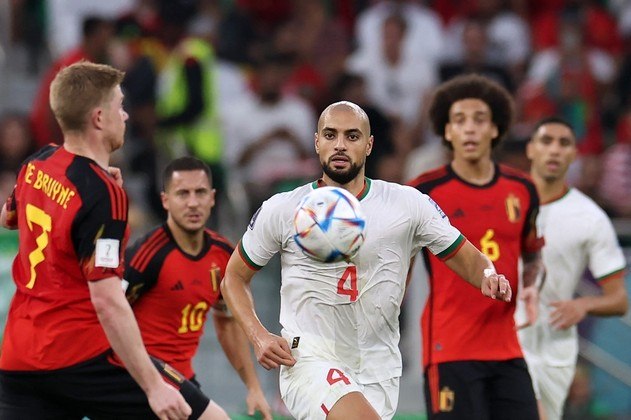 Bélgica x Marrocos 2022