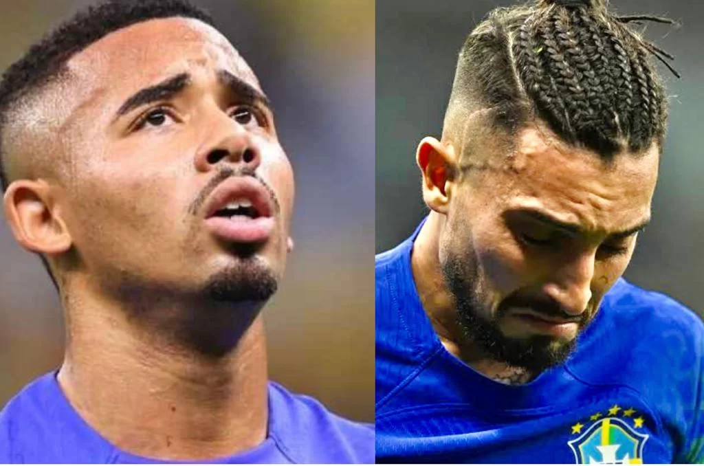 Gabriel Jesus e Alex Telles