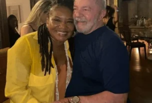 Margareth Menezes e Lula