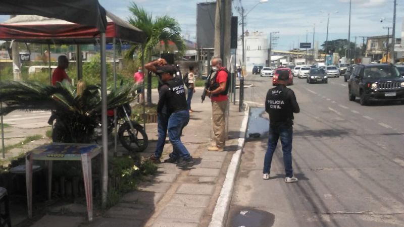 preso assaltante de ônibus