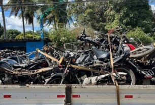 sucatas de motos